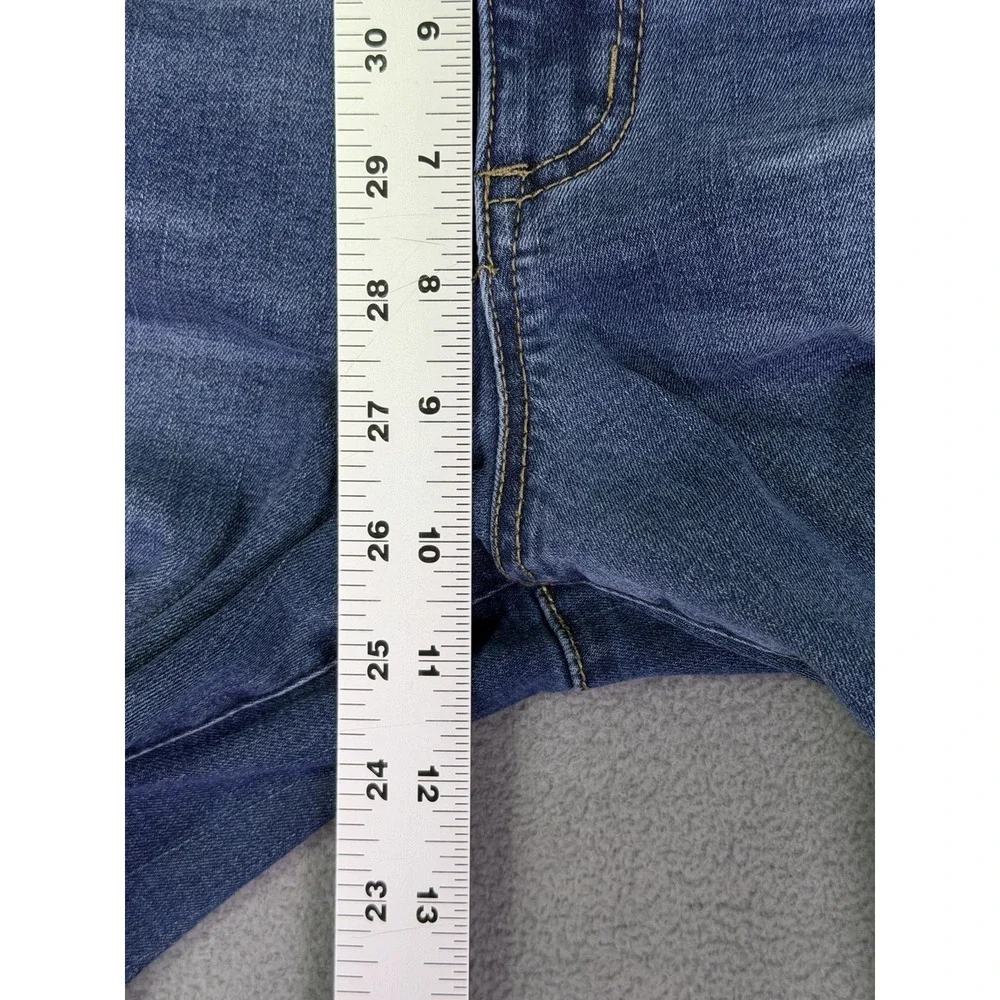 Democracy Jeans‎ Womens 12 Blue Ab Technology High Rise Bootcut Elastic Waist